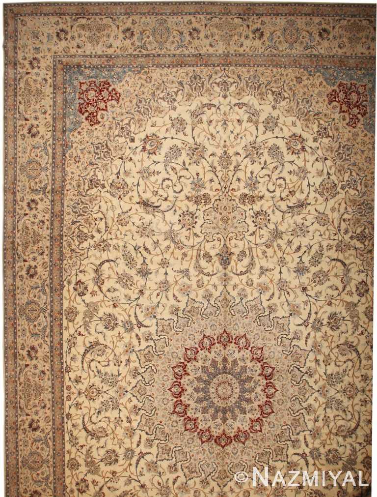 Antique Nain Persian Rug 43604 Detail/Large View