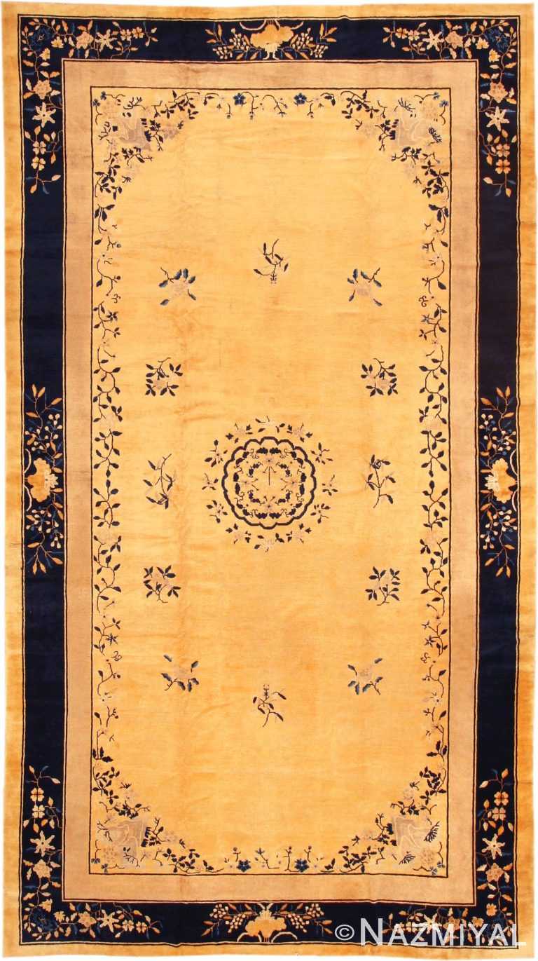 Antique Chinese Peking Carpet #1965 by Nazmiyal Antique Rugs