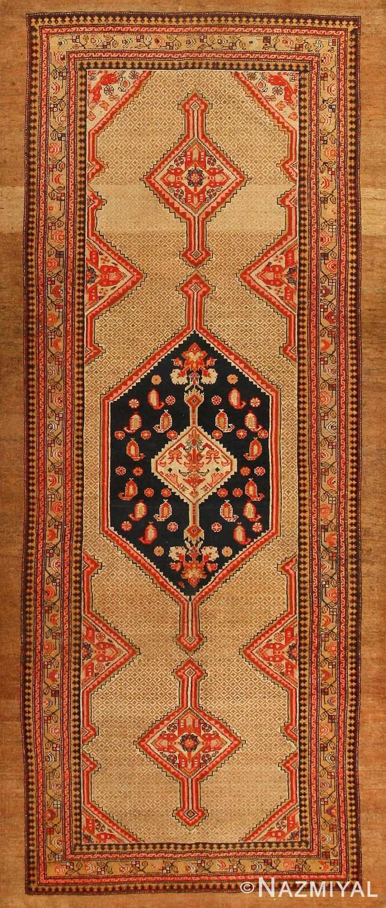 Antique Serab Persian Runner Rug 43961 Nazmiyal