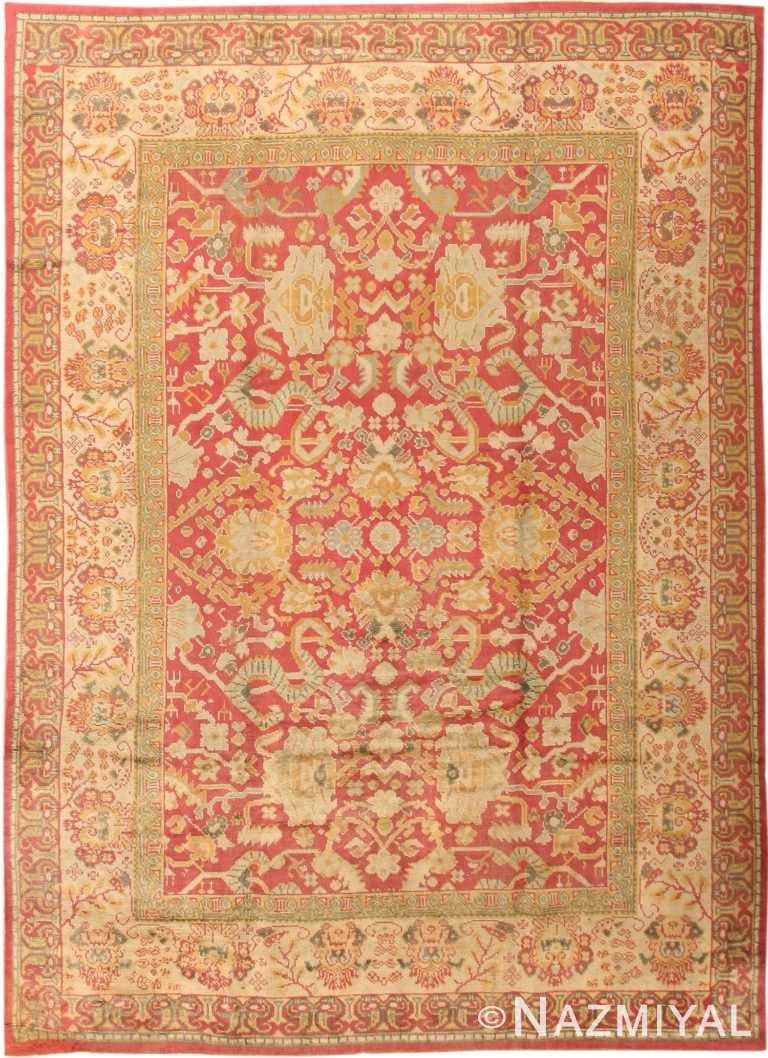 Antique Spanish Carpet 3347 Detail/Large View