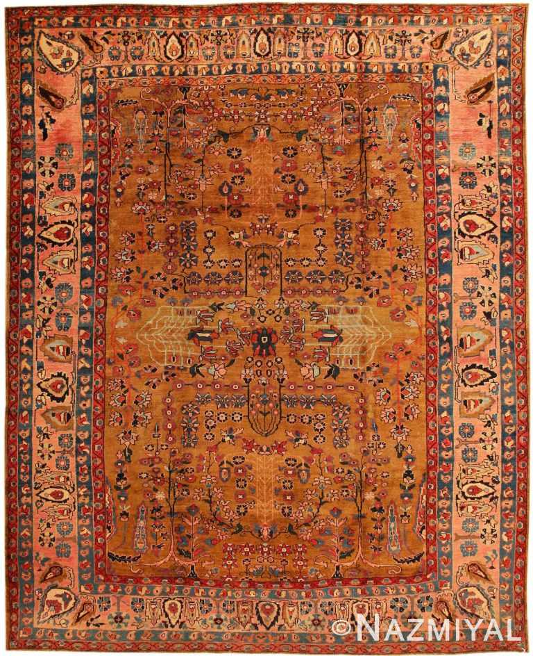 Antique Sultanabad Rug 43454 Detail/Large View