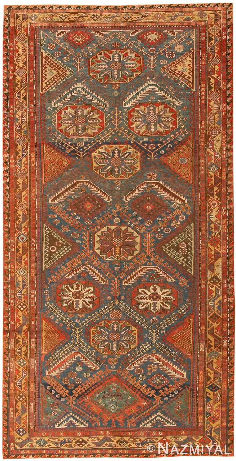 Antique Sumak Persian Carpet 43812 Detail/Large View