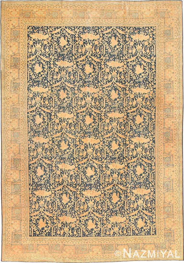 Antique Tabriz Persian Rug 40093 Nazmiyal