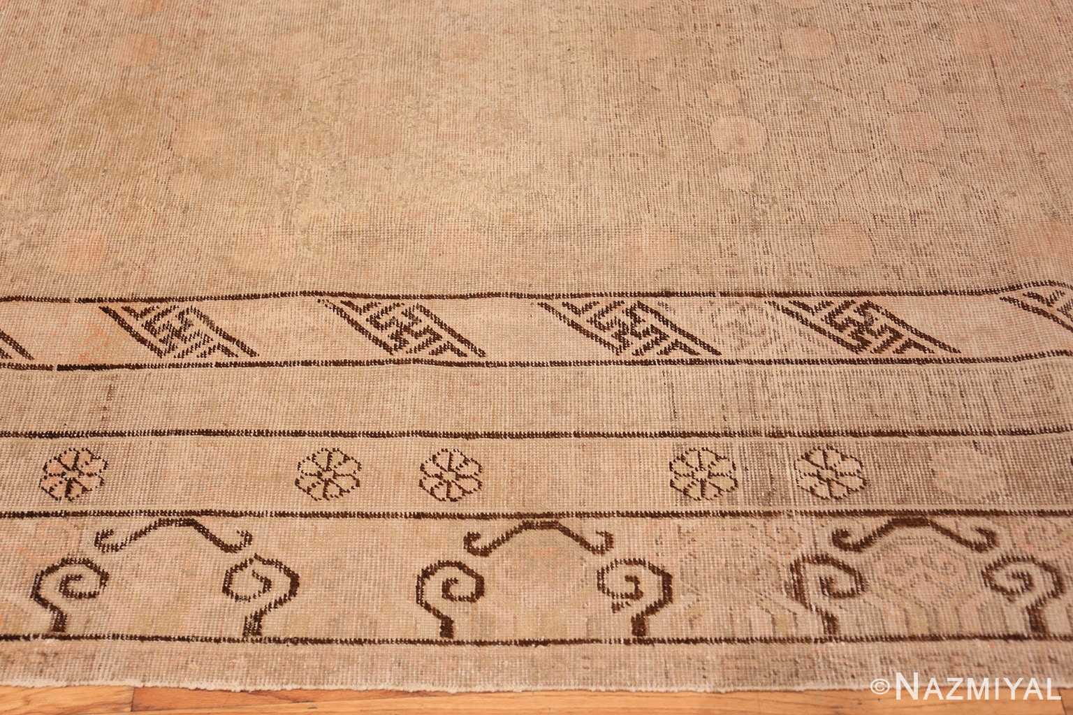 Border Decorative Antique Khotan rug 44995 by Nazmiyal