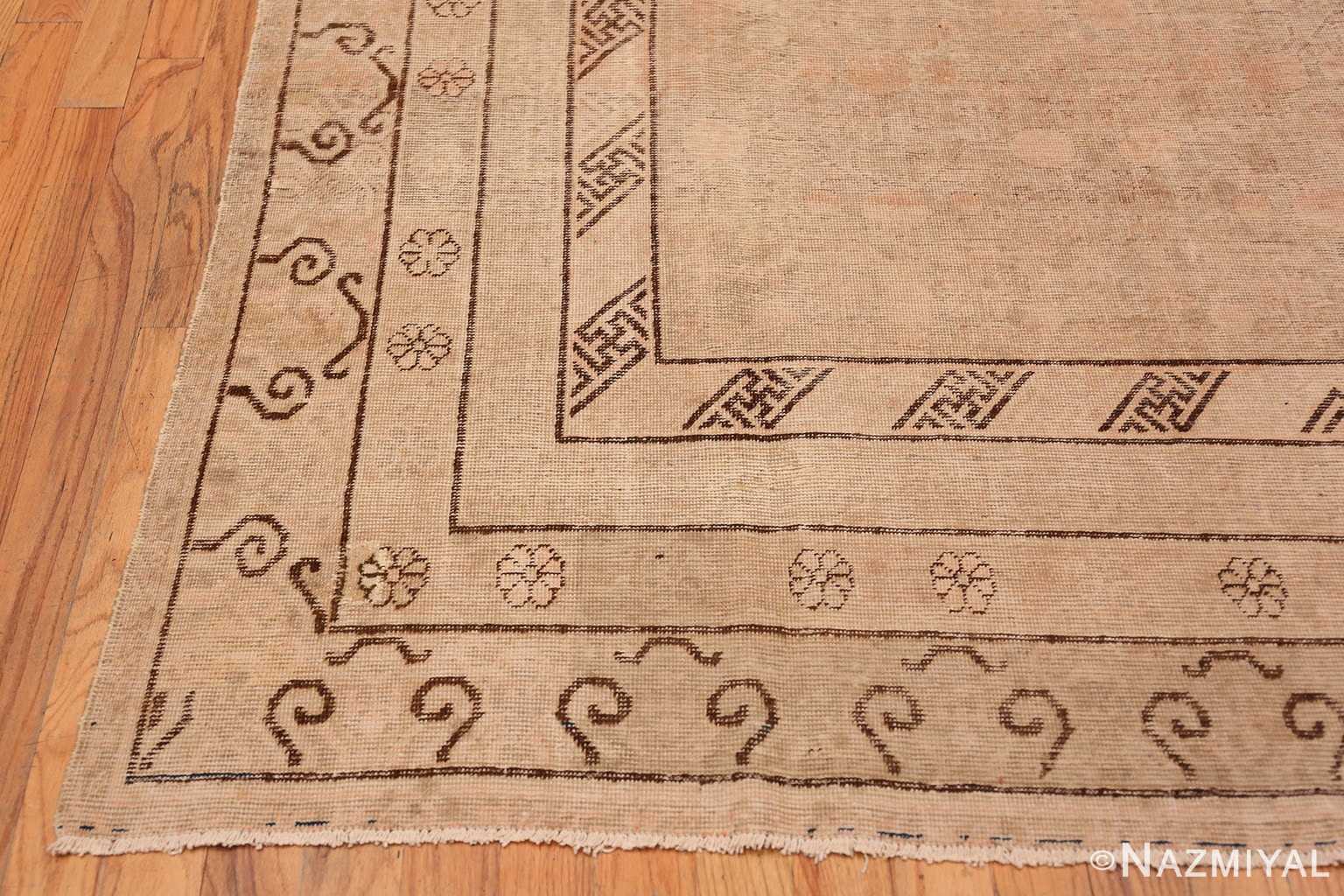 Corner Decorative Antique Khotan rug 44995 by Nazmiyal