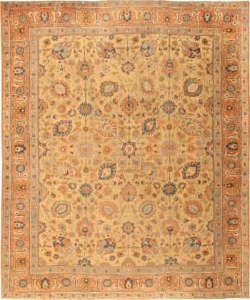 Antique Tabriz Persian Carpet 42239 Nazmiyal Antique Rugs