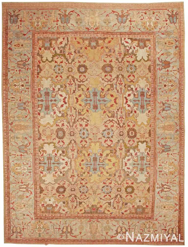 Antique Sultanabad Rug #44532 Detail/Large View