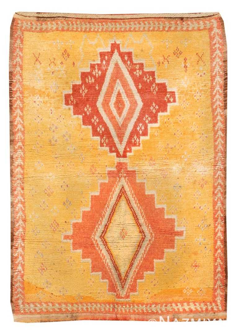Mid Century Moroccan Rug 44987 Nazmiyal Antique Rugs In NYC