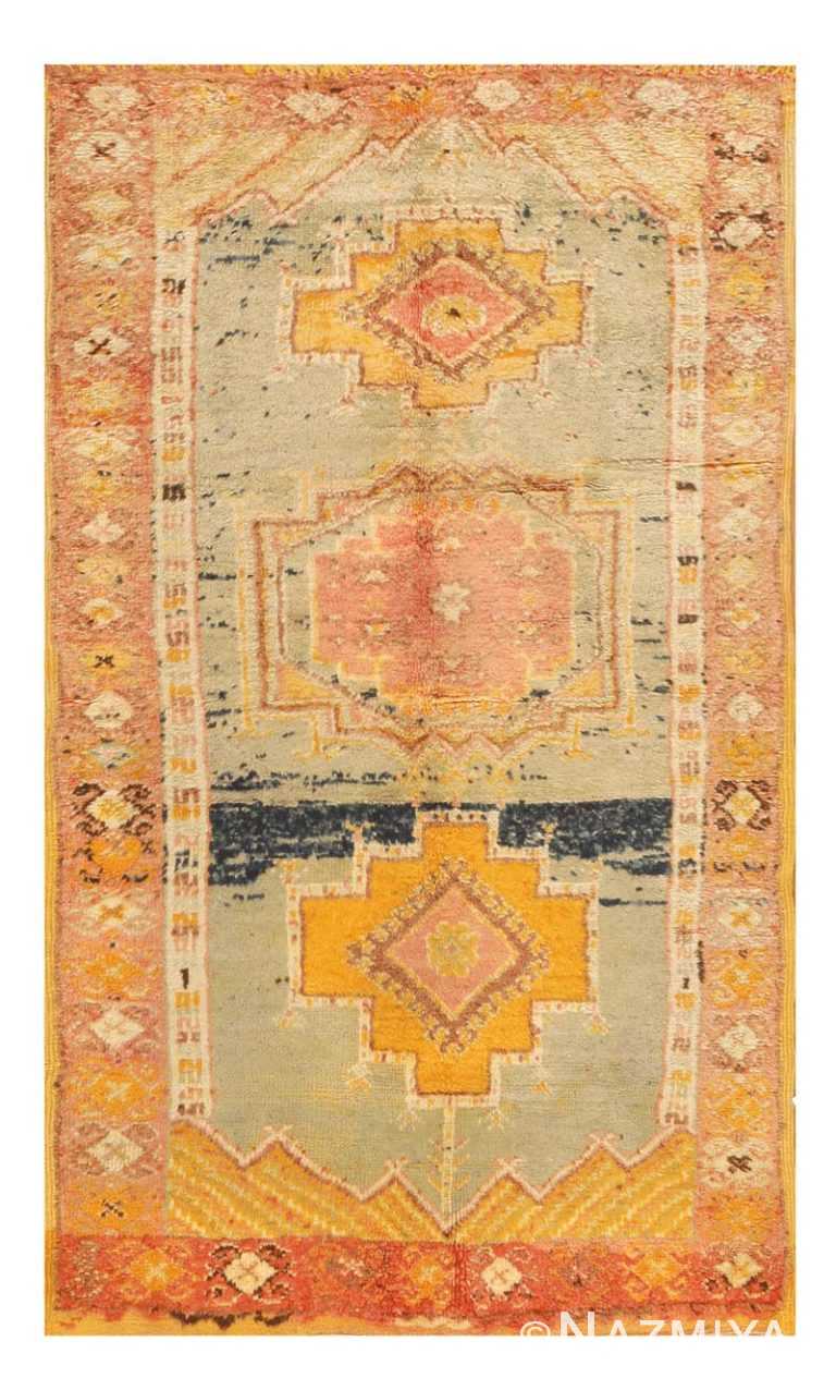Mid Century Moroccan Rug #44988 Detail/Large View