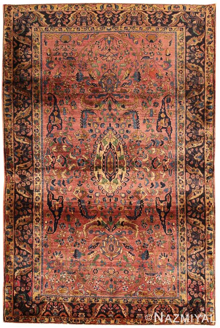 Antique Kashan Persian Rug 43299 Nazmiyal Antique Rugs