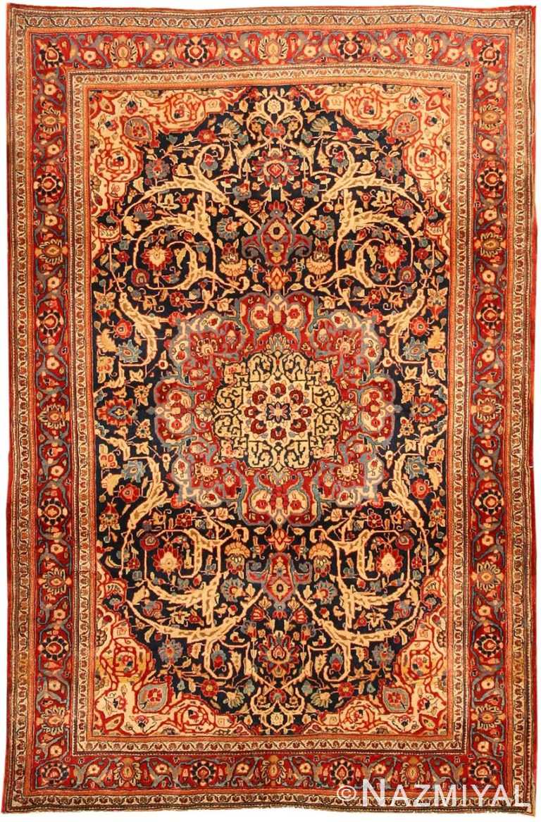 Antique Sarouk Persian Rug 43286 Detail/Large View