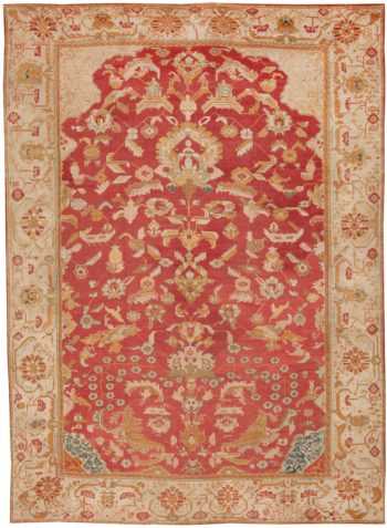 Antique Oushak  Turkish Carpets 41688 Detail/Large View