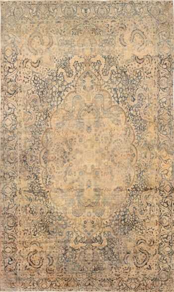 Antique Kerman Lavar Persian Rug 45103