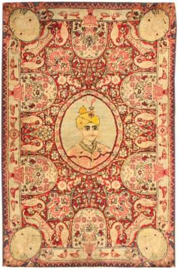 antique kerman persian area rugs 43906 Nazmiyal