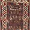 Small Tribal Antique Caucasian Avar Rug #44636 by Nazmiyal Antique Rugs