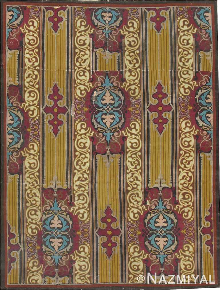 Antique French Aubusson Rug #44477 by Nazmiyal Antique Rugs