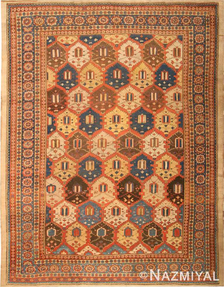Antique Bakshaish Persian Rugs 42438 Nazmiyal Antique Rugs