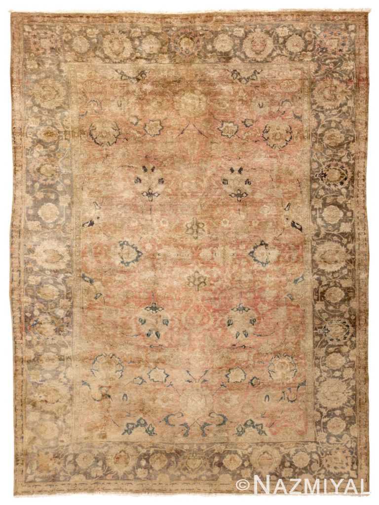Antique Agra Indian Rug 43995 Detail/Large View