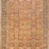 Fine Antique Rust Color Persian Tabriz Area Rug #45194 by Nazmiyal Antique Rugs