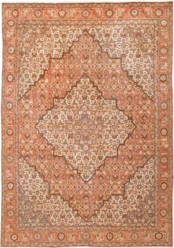 Antique Persian Room Size Tabriz Rug #45268 by Nazmiyal Antique Rugs