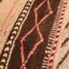Close-up Vintage flat woven Moroccan Kilim rug 45376 by Nazmiyal