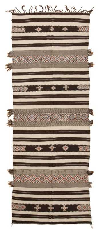 North African Vintage Moroccan Kilim Carpet Nazmiyal
