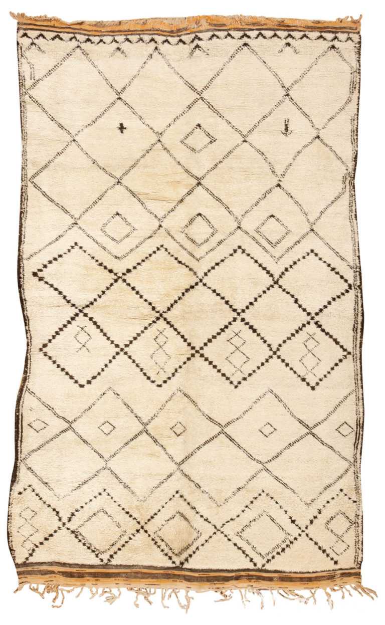 Vintage Moroccan Carpet 45387 Detail/Large View