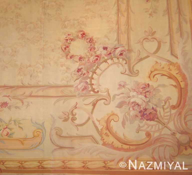 Antique Aubusson French Rug 41382 Nazmiyal Antique Rugs