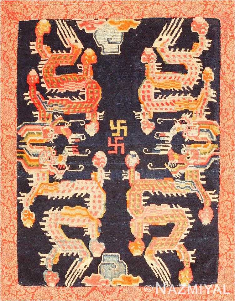Antique Tibetan Rugs 42893 Detail/Large View
