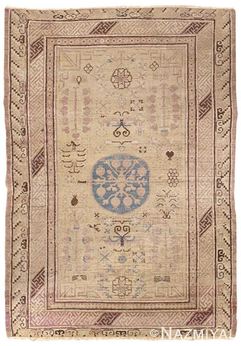 Antique Khotan Rug #45499 by Nazmiyal Antique Rugs