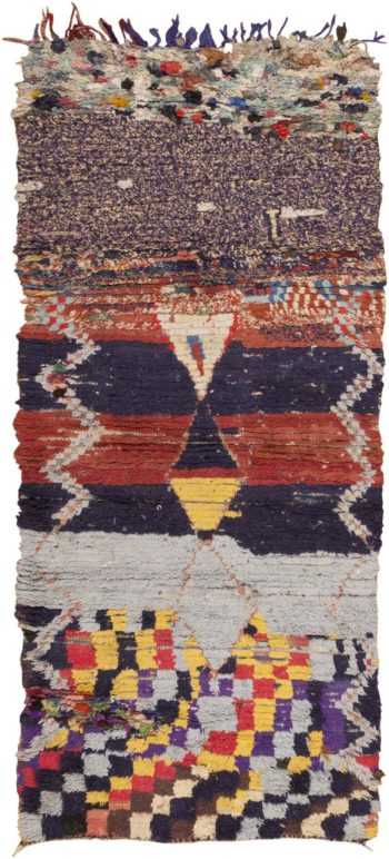 Vintage Tribal Moroccan Colorful Rug #45731 by Nazmiyal Antique Rugs