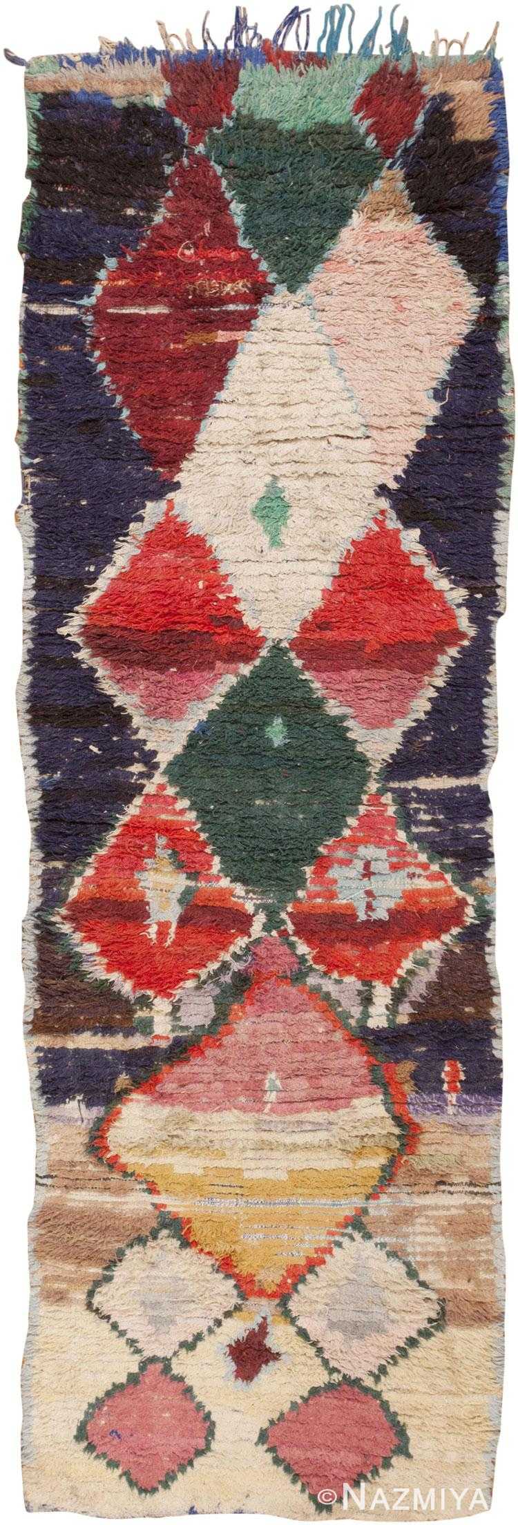 Vintage Moroccan Rug 45707 Detail/Large View