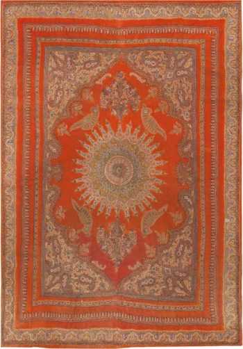 Antique Persian Isfahan Shawl #45777 by Nazmiyal Antique Rugs