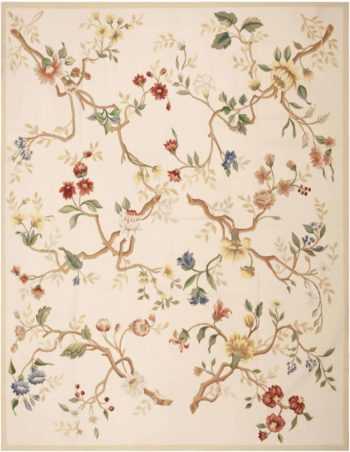 Modern Aubusson Rug 44702 Detail/Large View