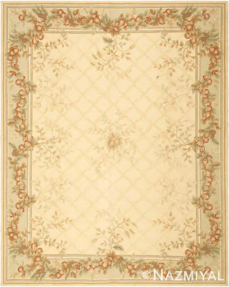 Modern French Savonnerie Rug #44699 by Nazmiyal Antique Rugs