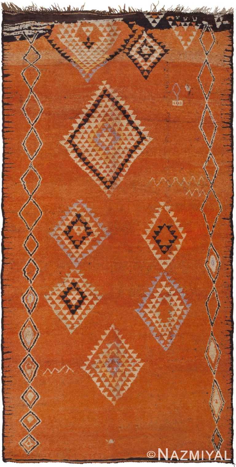 Vintage Moroccan Rug 45987 Detail/Large View