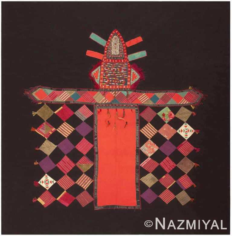Antique Uzbekistan Horse Cover Textile #46143 by Nazmiyal Antique Rugs