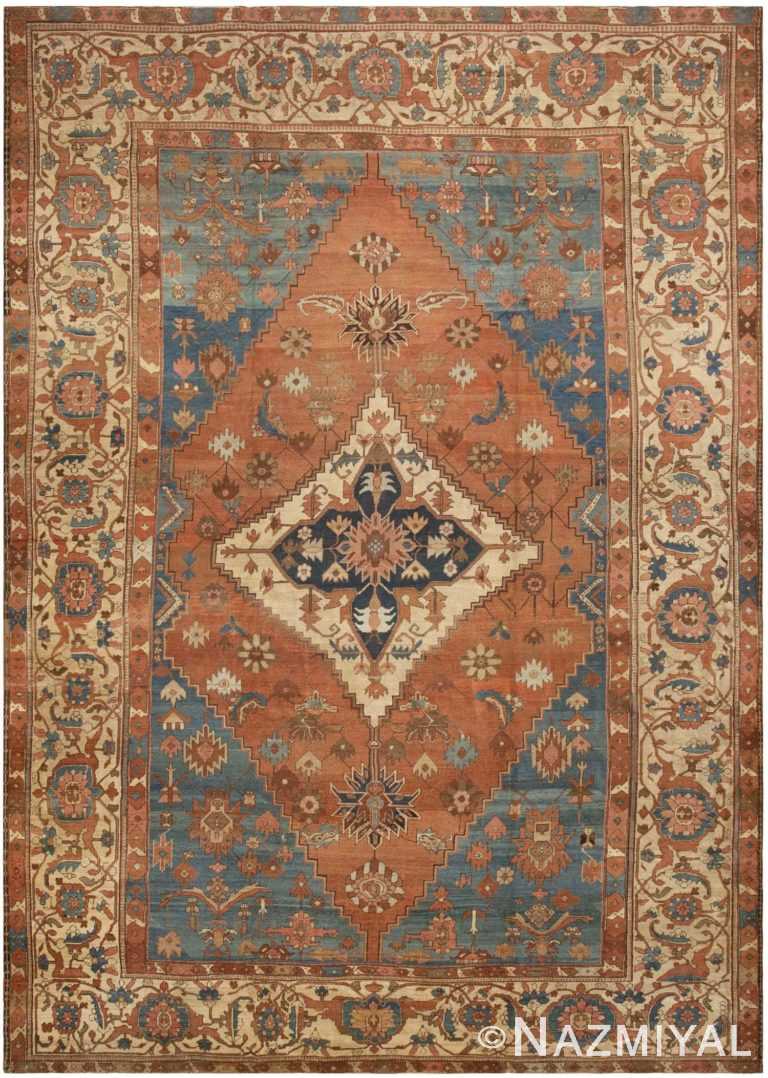 Antique Persian Rug 46099 Detail/Large View