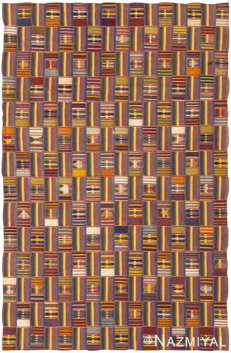 Antique Ewe Kente Cloth/Ghana 46120 Detail/Large View