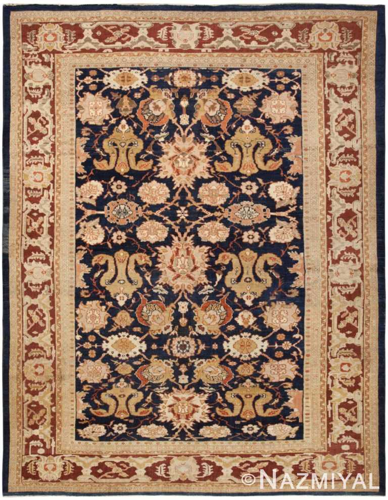 Antique Sultanabad Rug 46191 Detail/Large View