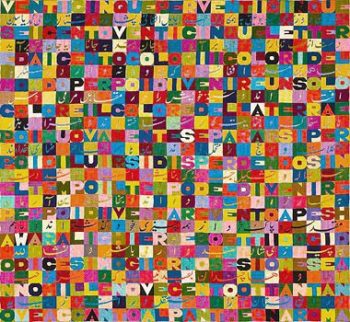 Alighiero Boetti | Boetti Tapestries Exhibit at MOMA