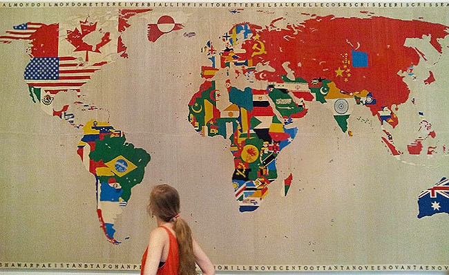 Alighiero Boetti | Boetti Tapestries Exhibit at MOMA