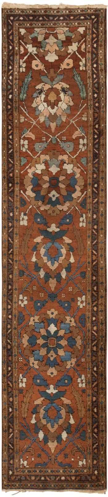 Antique Persian Heriz Rug Runner 46173 Nazmiyal Antique Rugs