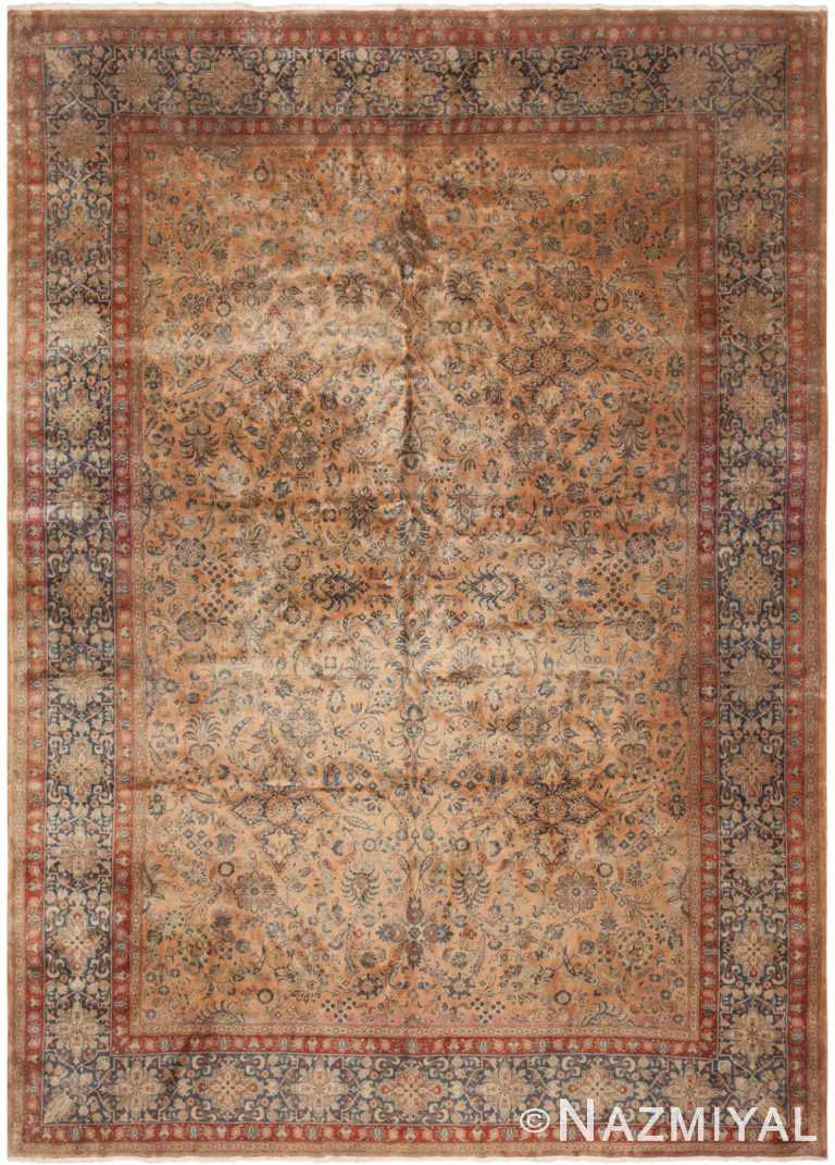 Antique Kashan Persian Rug 43598 Large Image