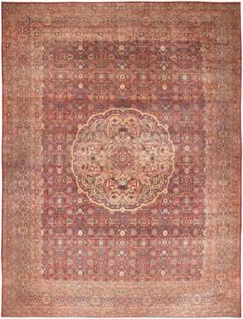 antique persian kerman rug 46400 Nazmiyal