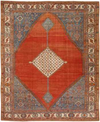 Antique Persian Serapi Rug 46389 Detail/Large View