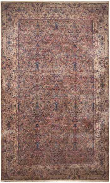 Antique Persian Kerman Rug 46399 Detail/Large View
