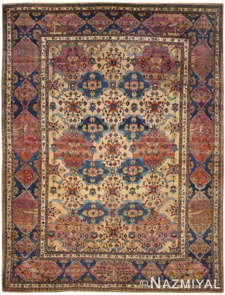 Antique Persian Bakhtiari Rug 46407 Detail/Large View