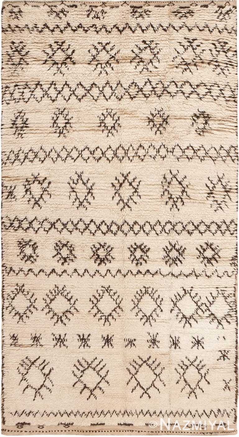 Tribal Vintage Moroccan Berber Rug #46506 by Nazmiyal Antique Rugs