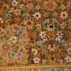 antique indian tapestry gem stone rug 46559 corner Nazmiyal